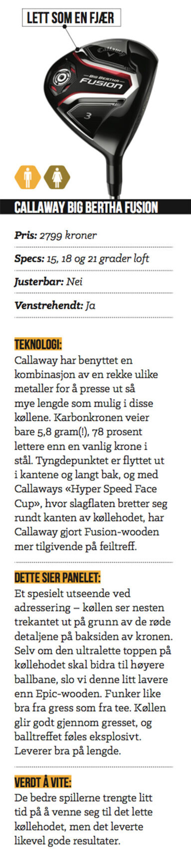 Guide til årets fairwaywooder