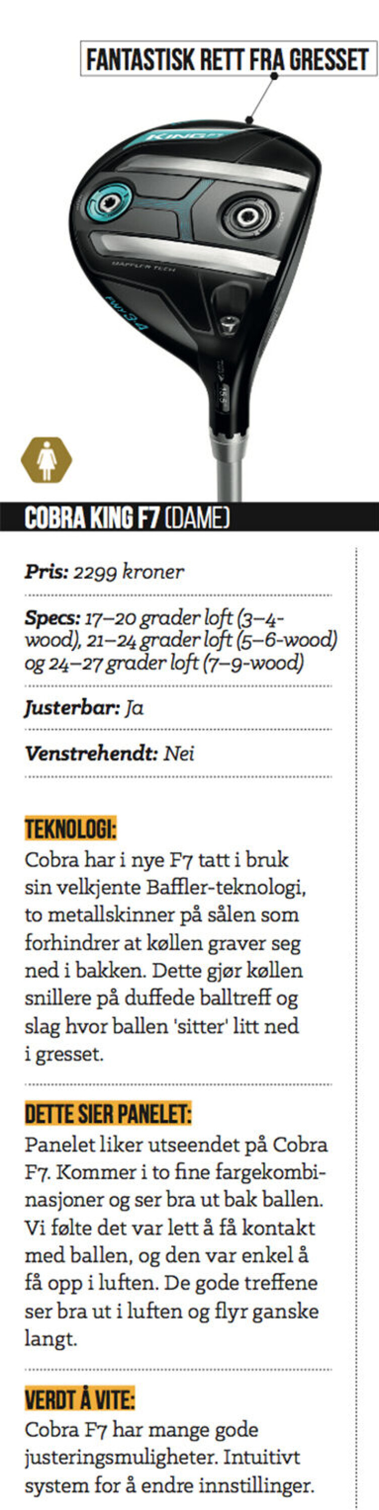 Guide til årets fairwaywooder