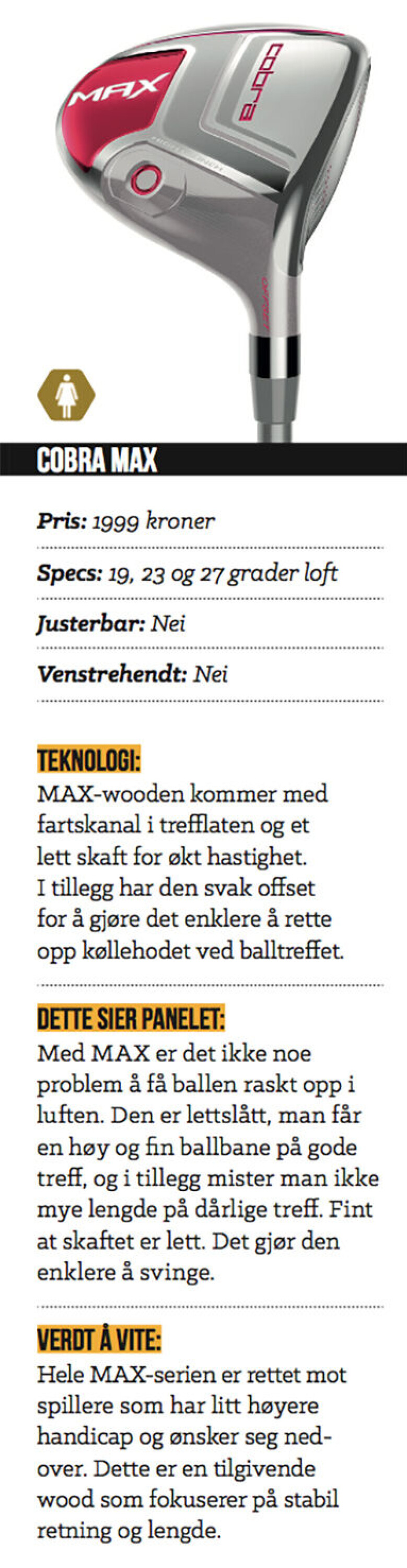 Guide til årets fairwaywooder
