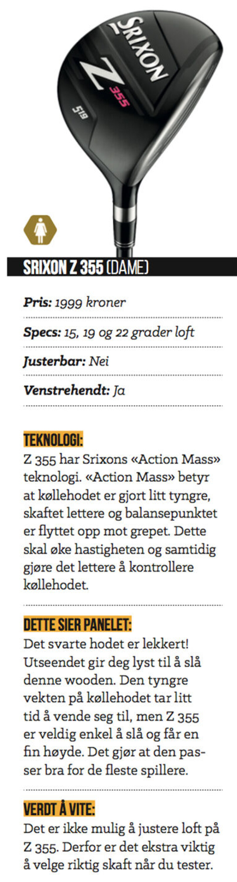 Guide til årets fairwaywooder