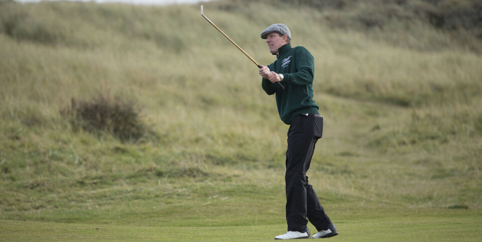 Norsk deltager i hickory-VM på Carnoustie