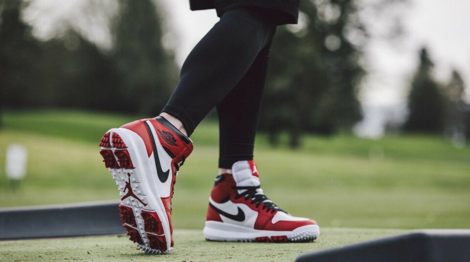 Jordans legendariske basketballsko blir golfsko