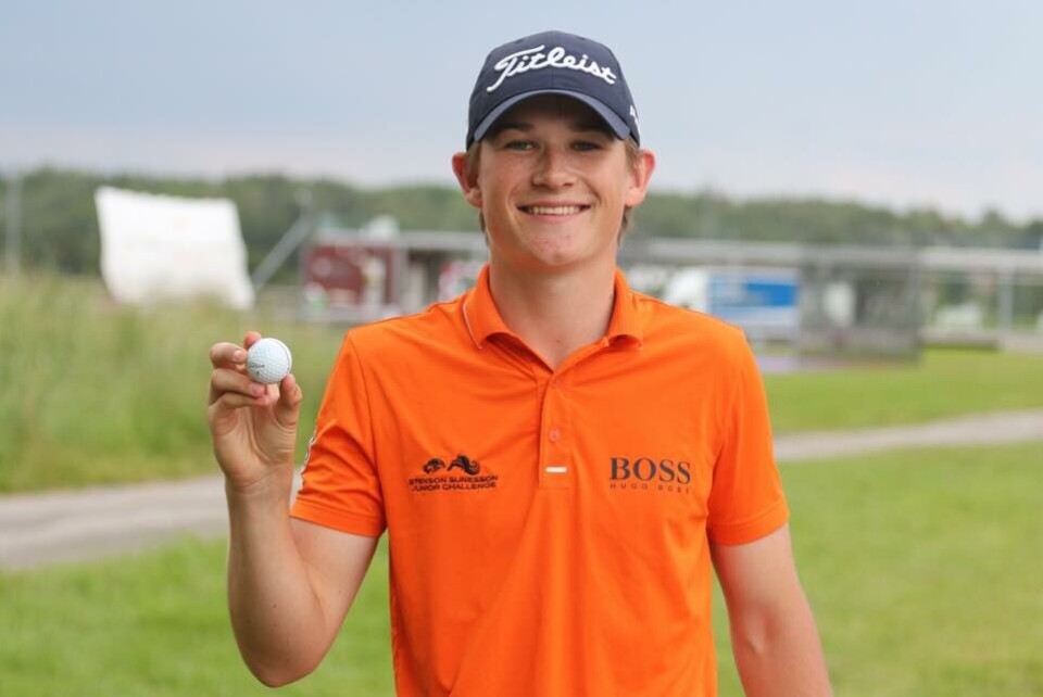 Gjorde hole in one på par 4-hull!