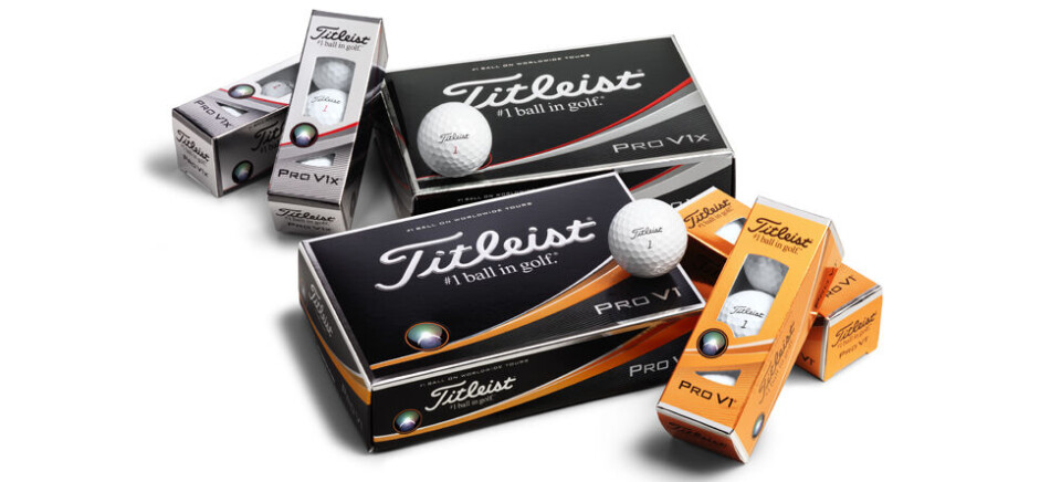 Nå skal Pro V1 og Pro V1x fly like langt
