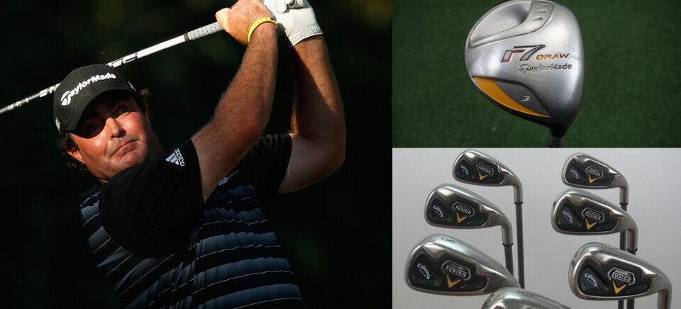 Desperat PGA Tour-spiller bruker tolv år gamle køller