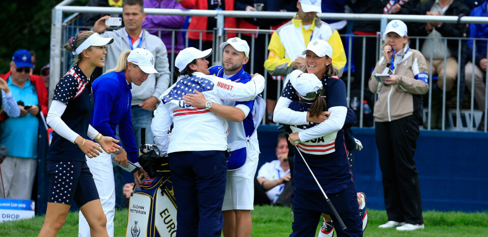 Tutta i sentrum da Europa rotet bort Solheim Cup