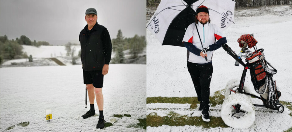 Golf i Norge oppsummert i to bilder!