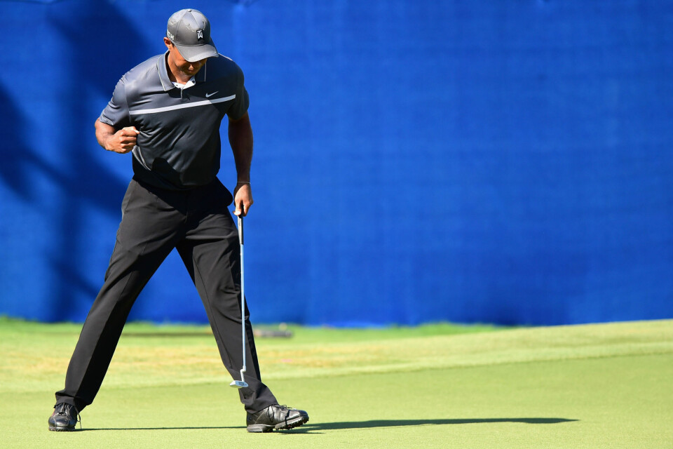 Tiger Woods er tilbake i førersetet