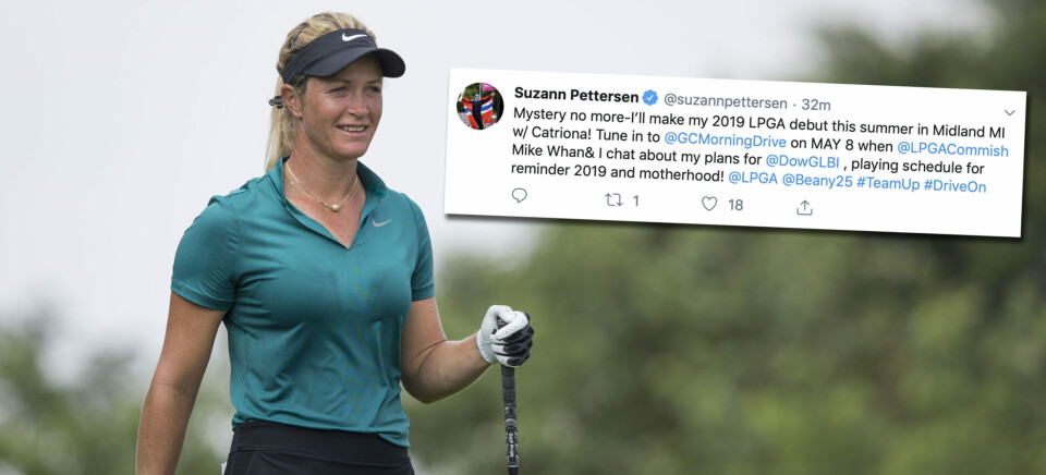 Tutta bekrefter: LPGA-comeback i juli!
