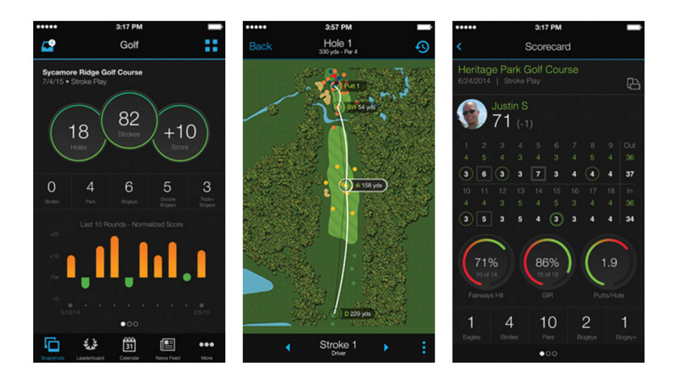 Garmin for trening og golf