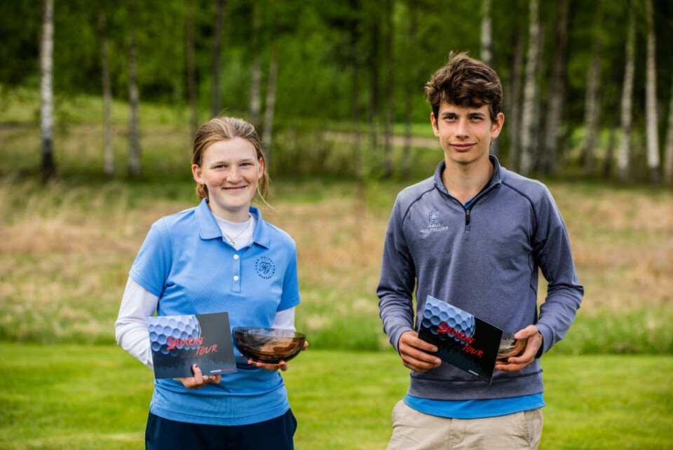 Oliver og Silje vant suverent på Holtsmark