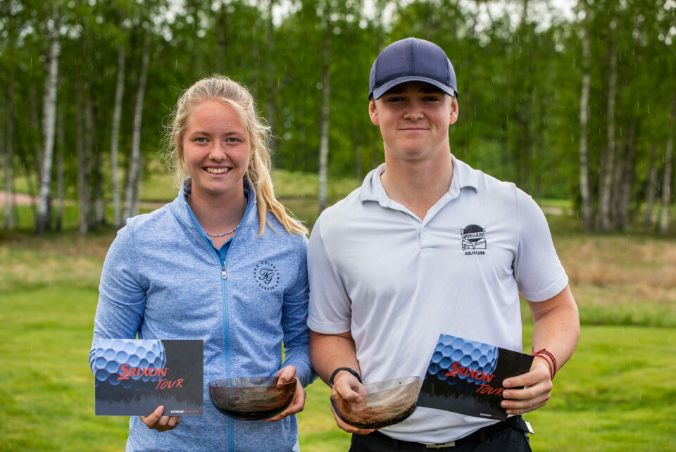 Oliver og Silje vant suverent på Holtsmark