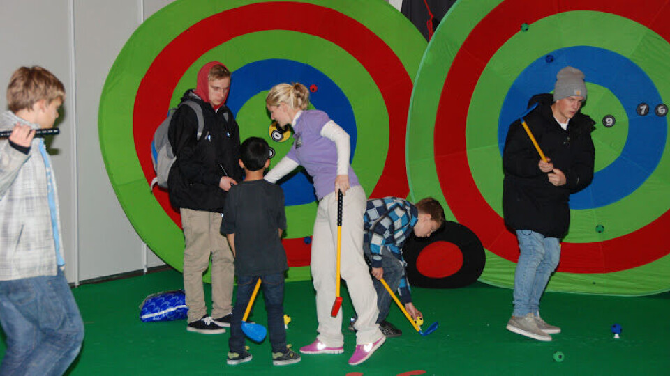 Elias åpnet Golfexpo 2012