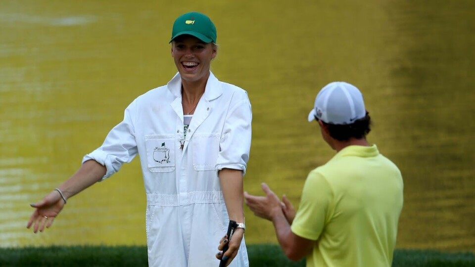 Wozniacki sa ja til McIlroy