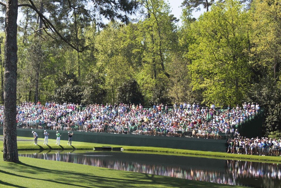 On the tee: Dustin Johnson. Brooks Koepka. Rickie Fowler...Viktor Hovland!