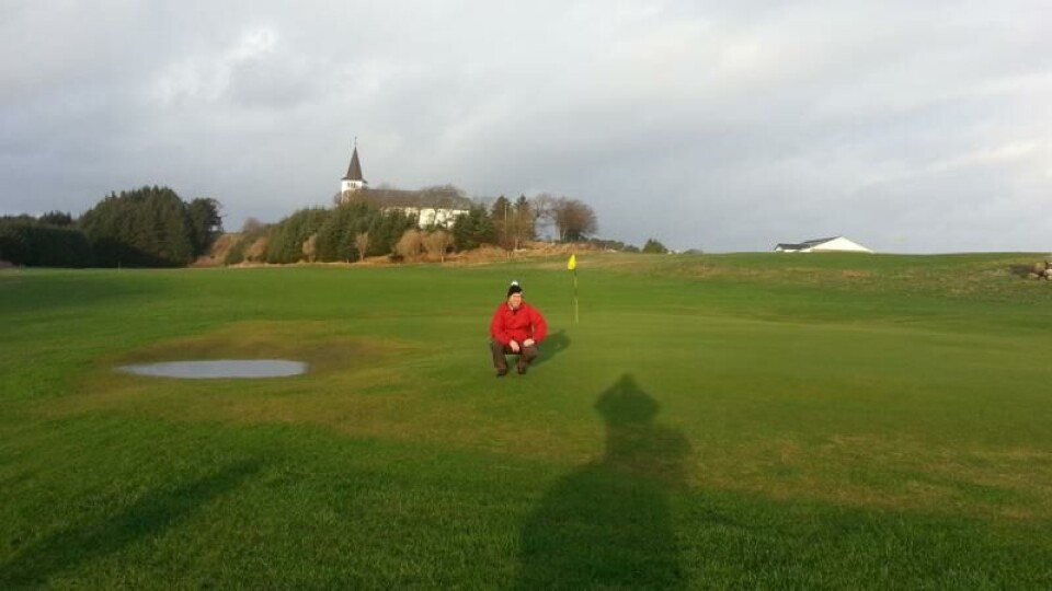 2. juledagsgolf i sol og vind