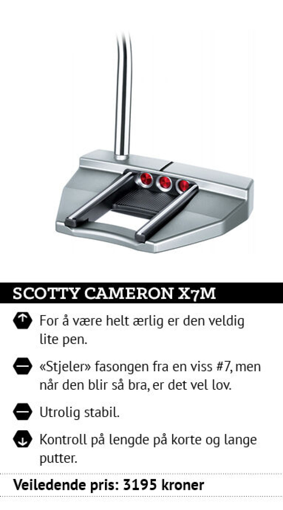 Test av puttere