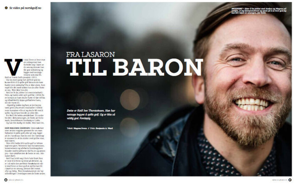 Se «Lasaron-Ketils» hysteriske utslag!