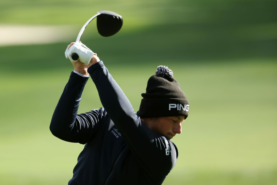 Hovland leverte feilfri golf, og jaktet topplassering. Så gikk det meste galt