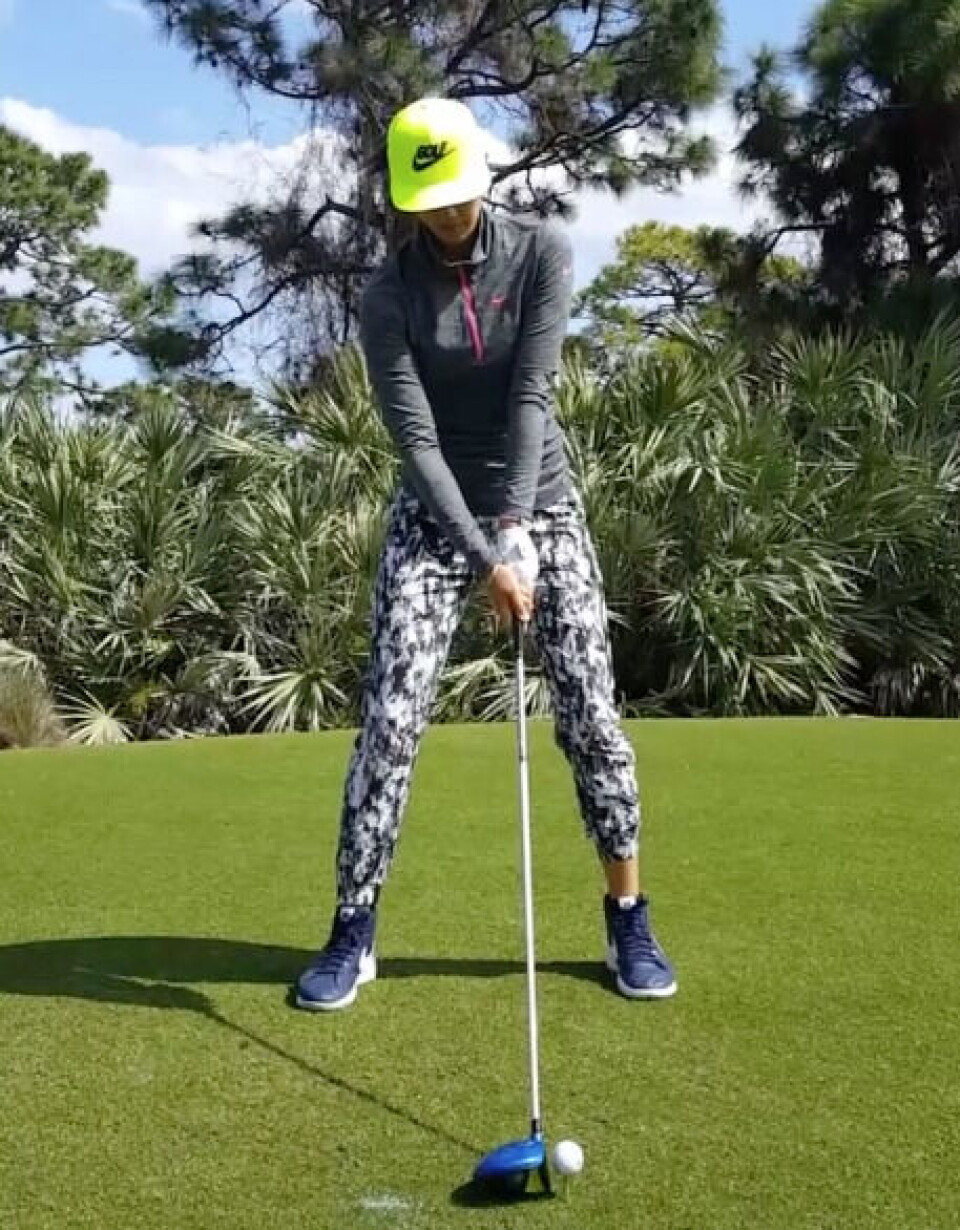 I fjor var det hettegenser - nå skal golfere bruke tights
