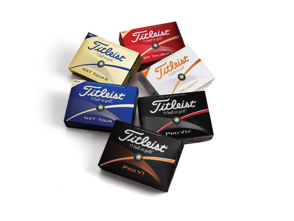 Trippel ballnyhet fra Titleist
