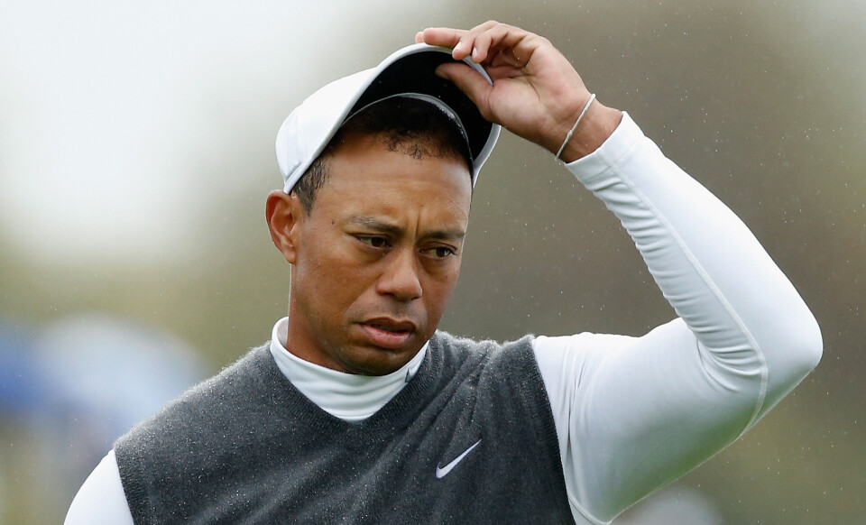 Tiger Woods utenfor topp 100 på verdensrankingen