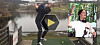 Her slår Norges nye musikk-stjerne baller på Fana-rangen - Norsk Golf