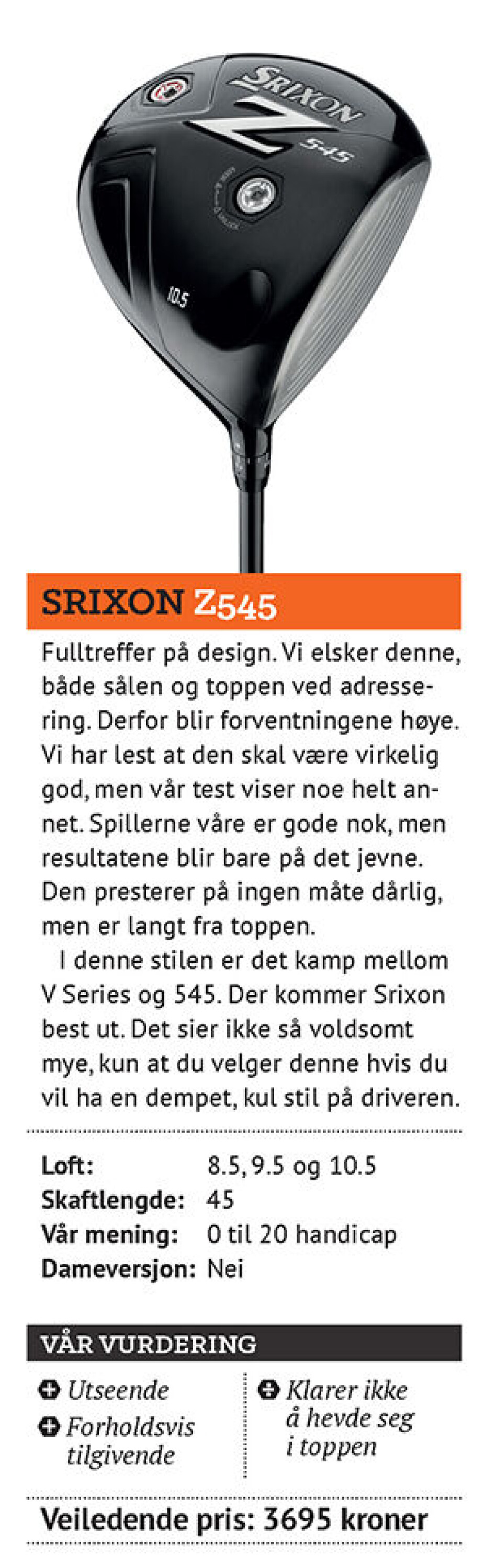 Utstyrstesten 2015: Drivere