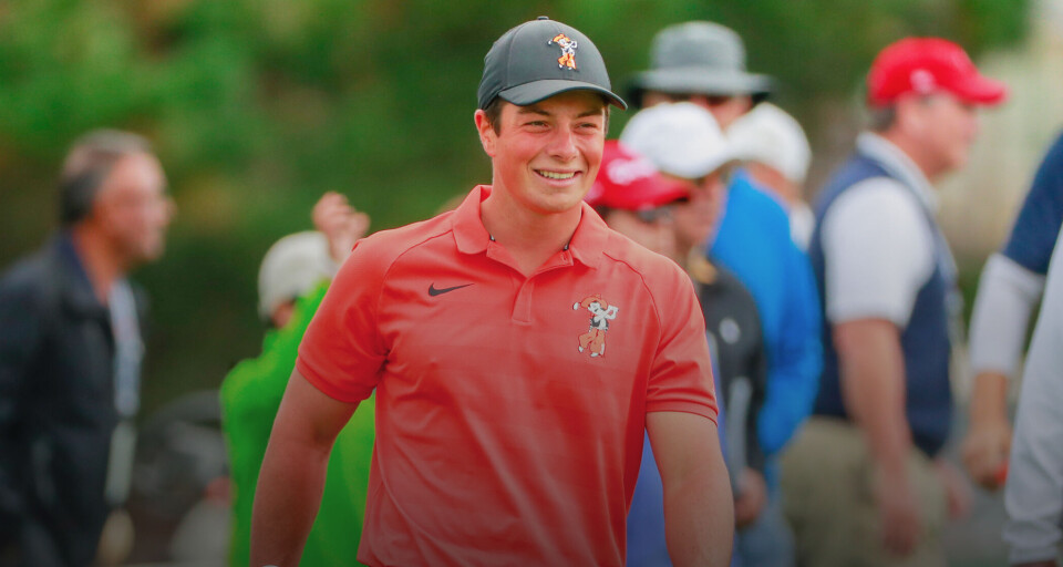 Hovland fire opp etter halvspilt U.S. Amateur-finale!
