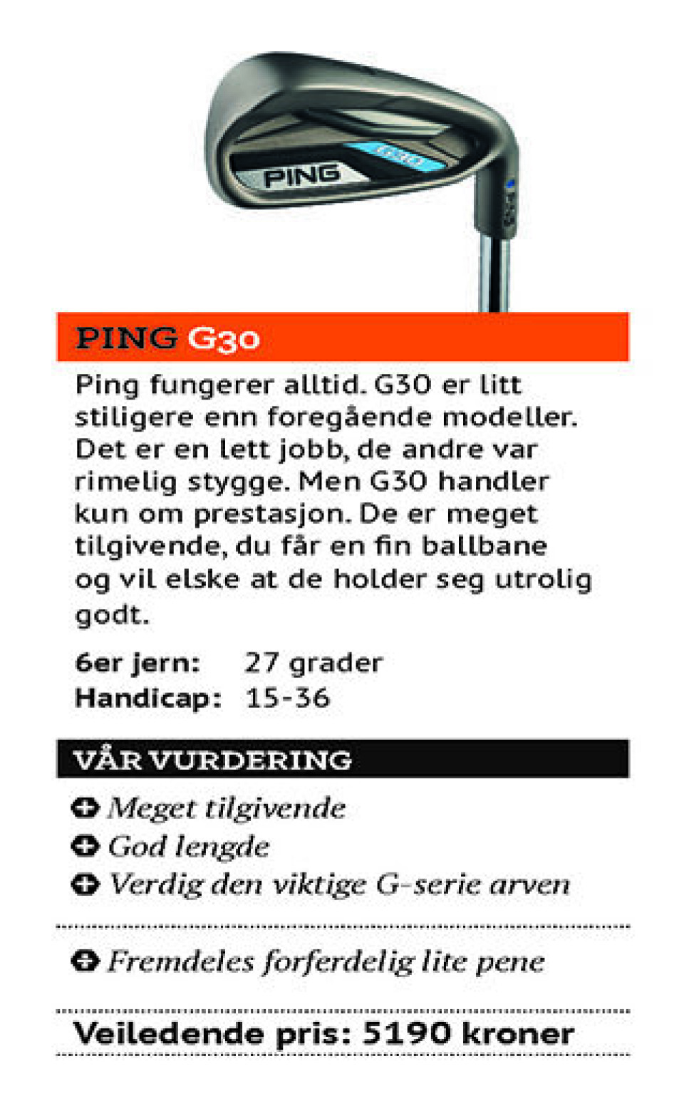 Utstyrstesten 2015: Jernkøller