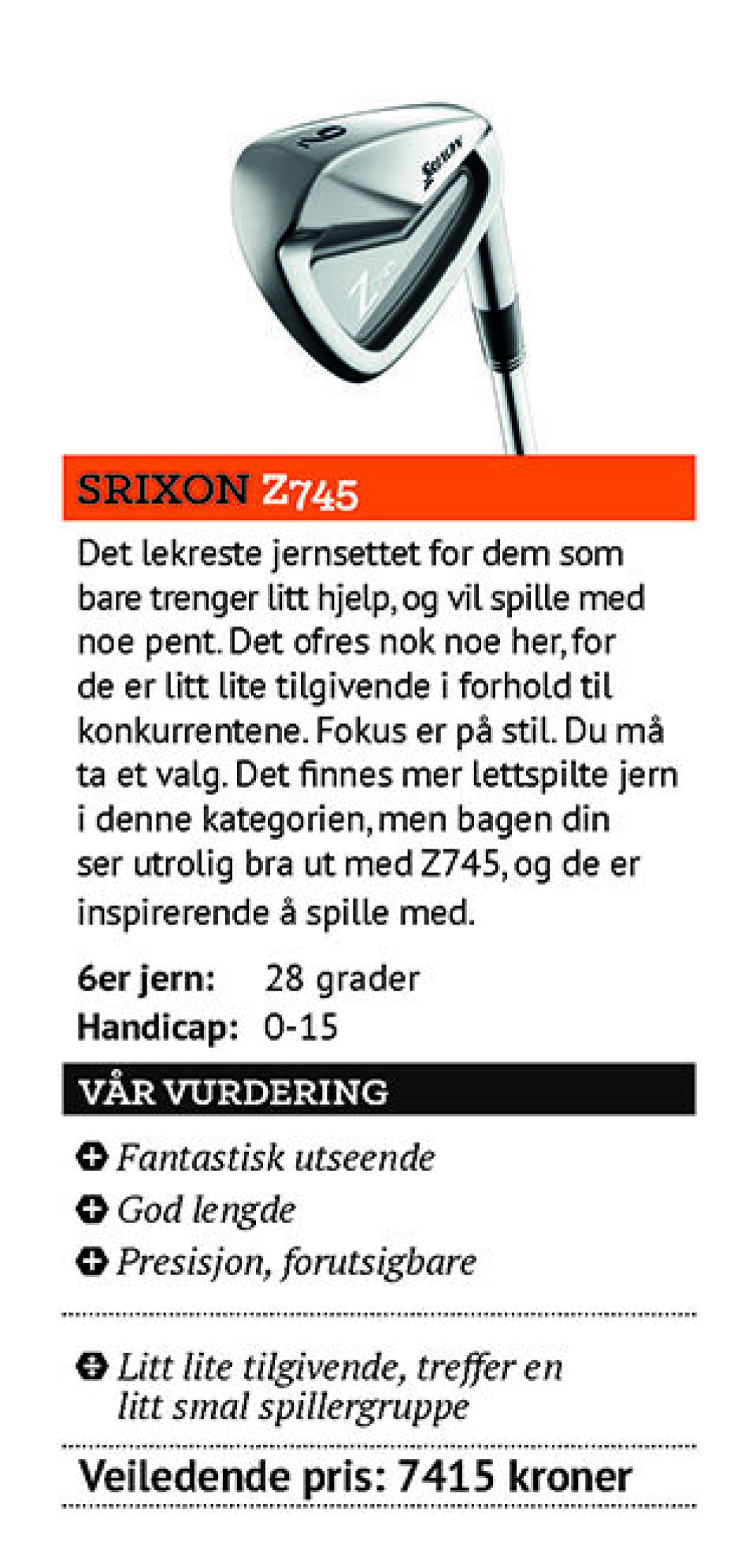 Utstyrstesten 2015: Jernkøller