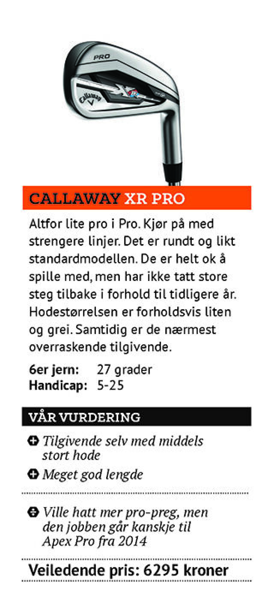 Utstyrstesten 2015: Jernkøller