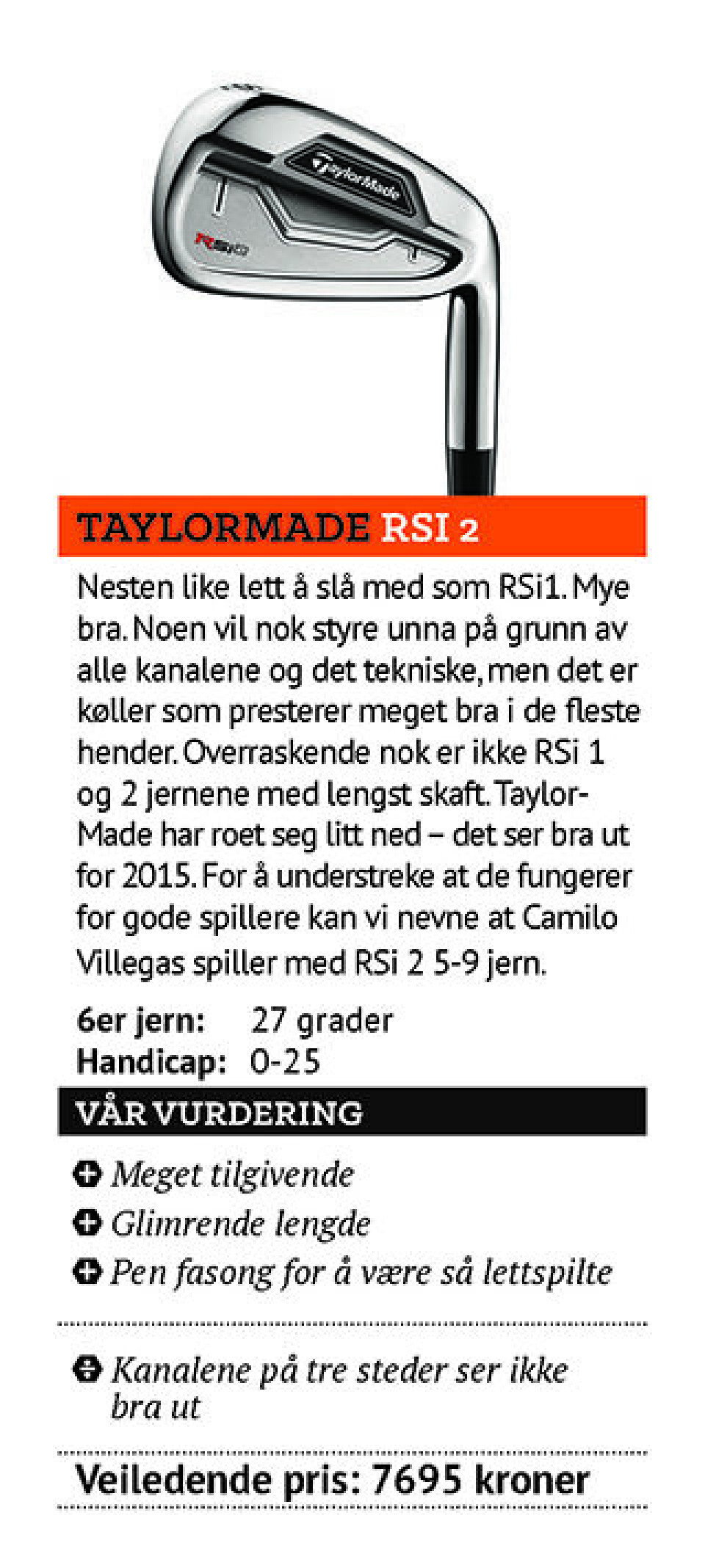 Utstyrstesten 2015: Jernkøller
