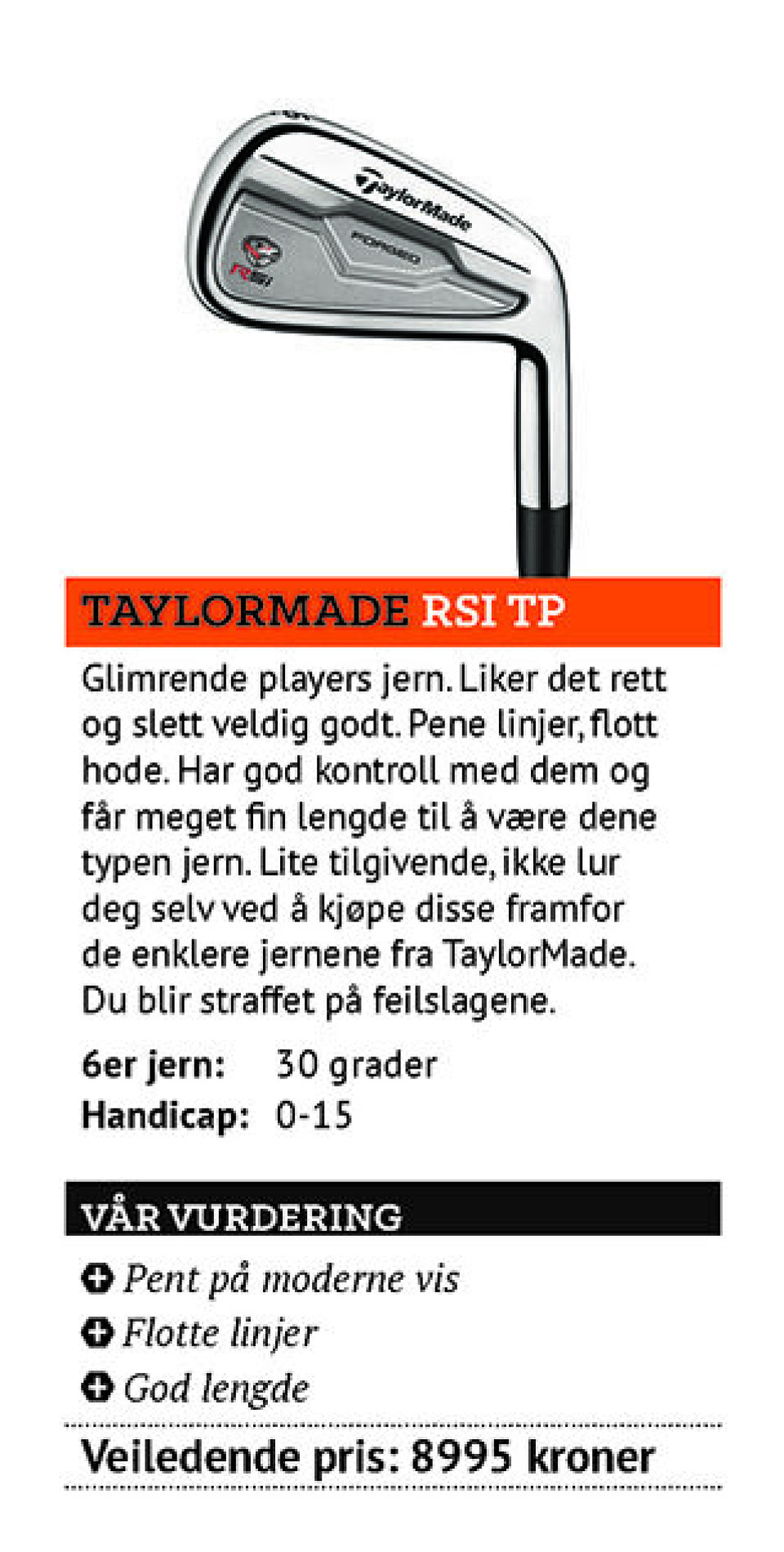 Utstyrstesten 2015: Jernkøller
