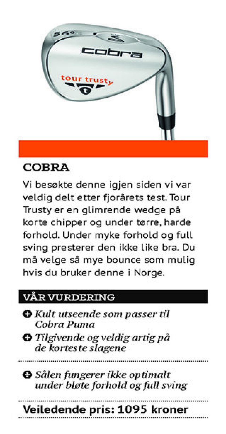 Utstyrstesten 2015: Wedger