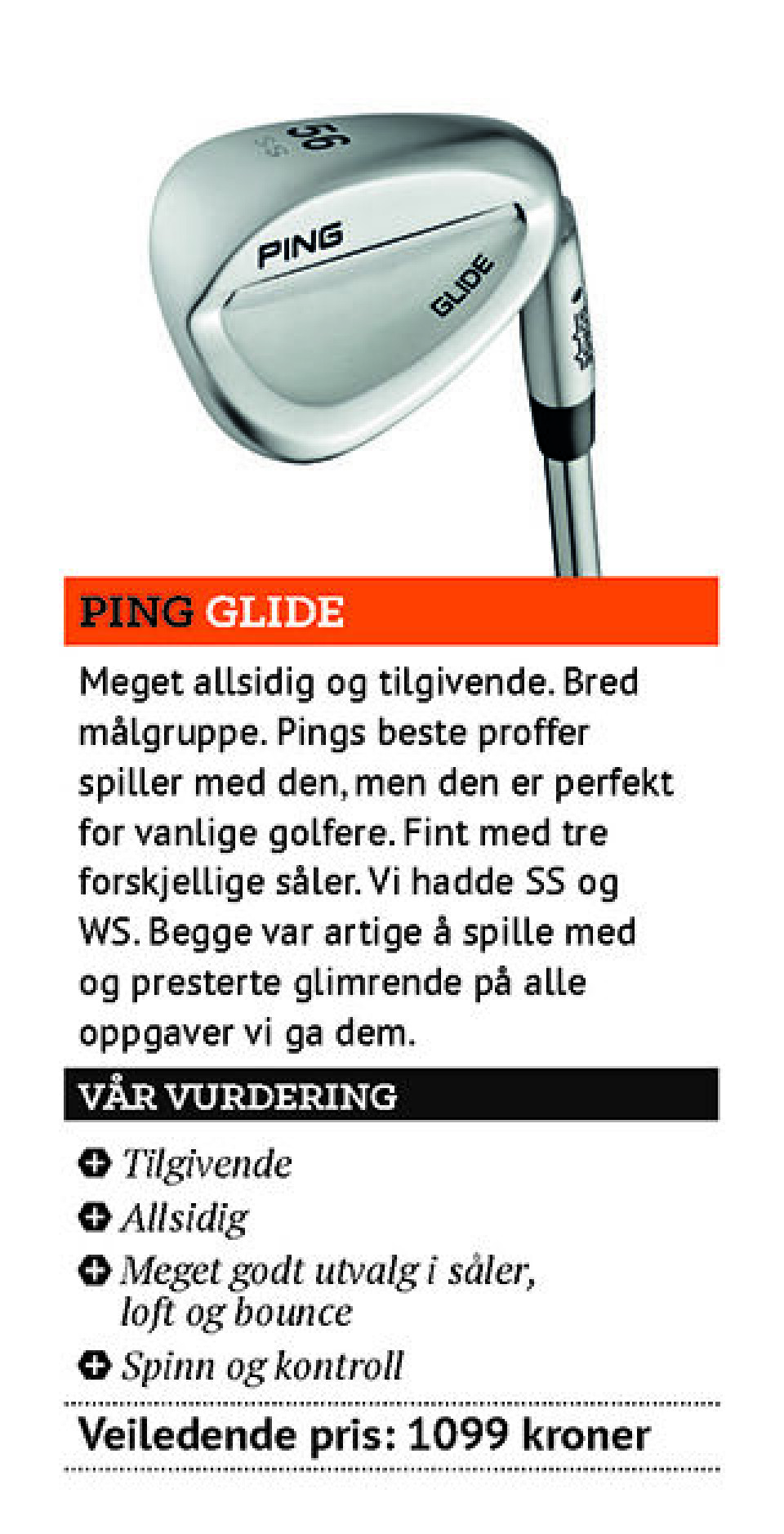 Utstyrstesten 2015: Wedger