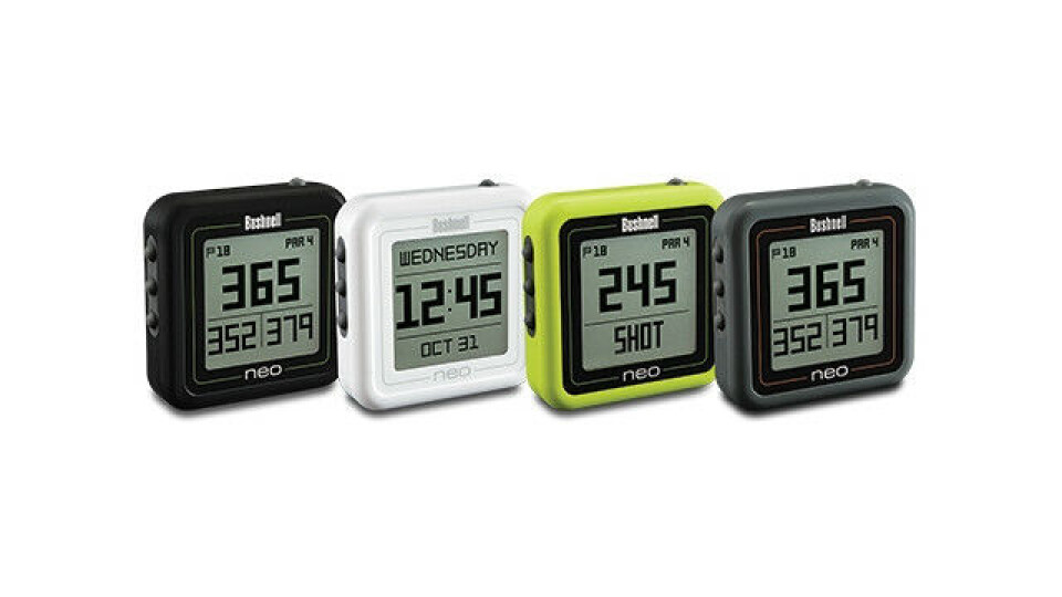 Bushnell lanserer superlaser og mini GPS.