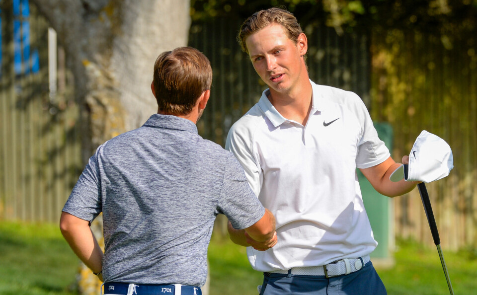 Reitan med kontroll i vinden – bra start i Q-school