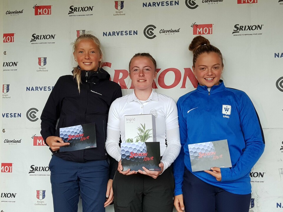 15 år gamle Celine vant U19-klassen på Srixon Tour