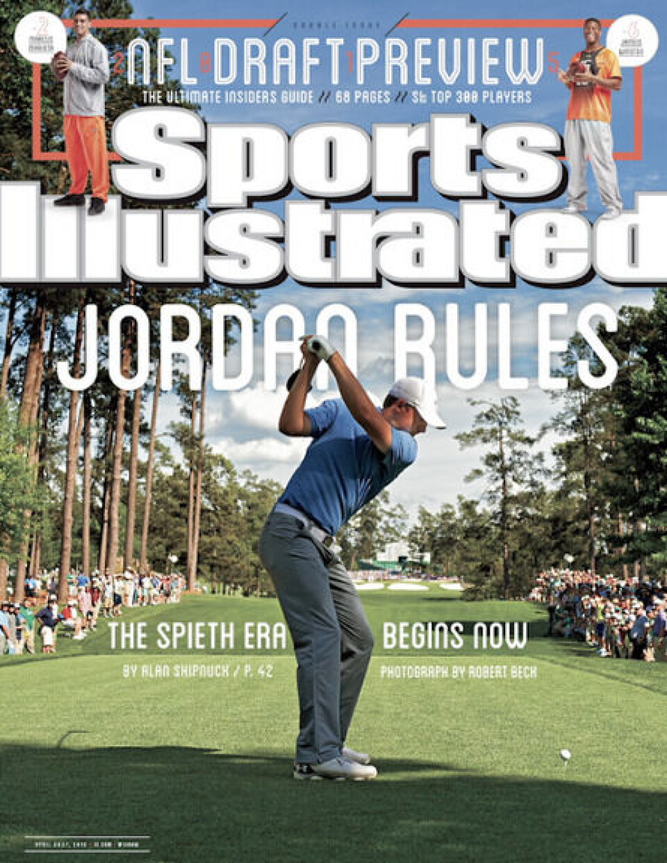 Historiske McIlroy i selskap med Tiger og Nicklaus