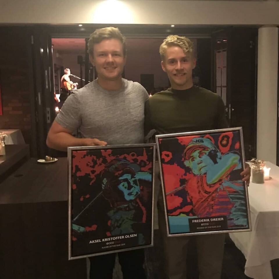 Olsen kåret til årets spiller på Ecco Tour