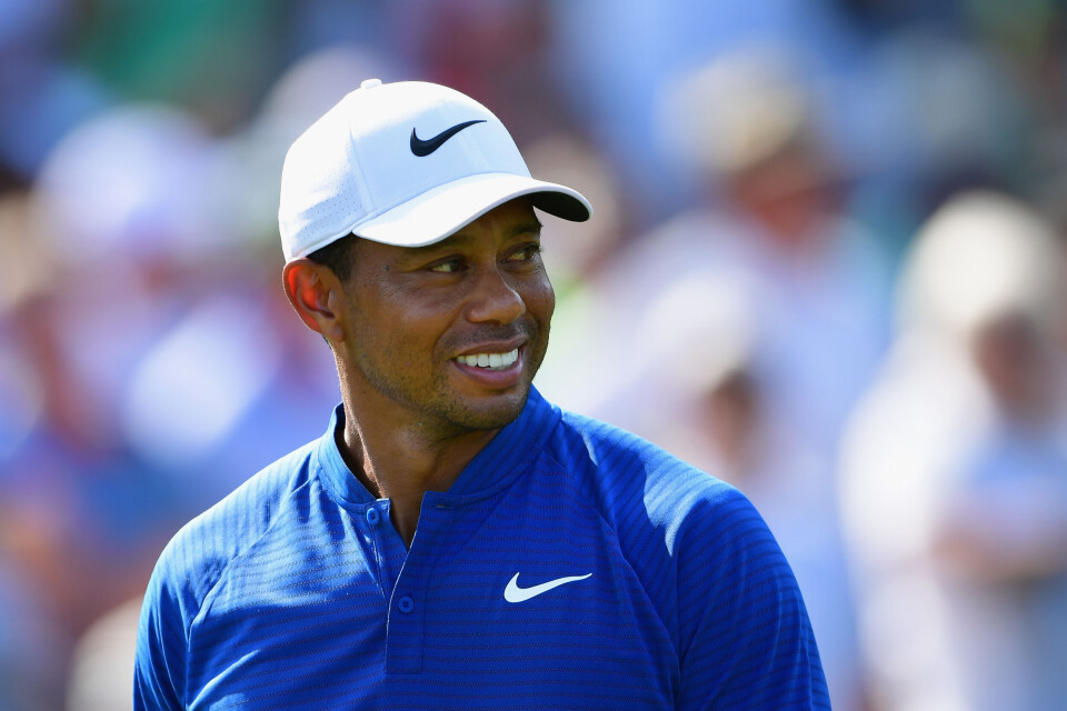 Lang dag for Tiger: – Jeg er definitivt sliten