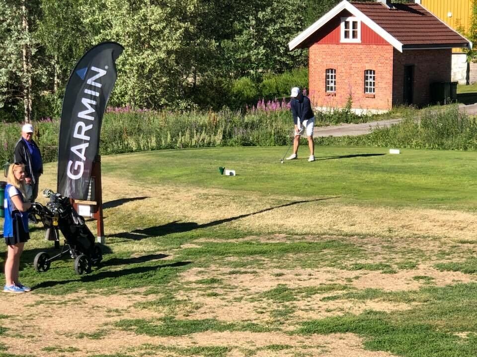 En rusten sving imponerte i gruppespillet: – Når jeg stiller meg på tee, er det for å vinne