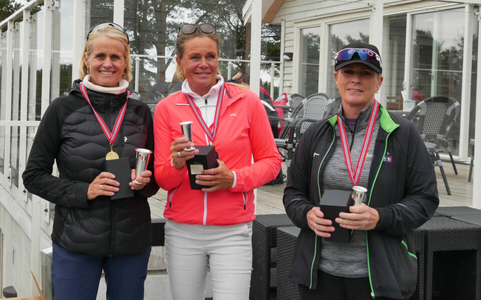 Førstegangsvinnere i alle klasser i senior-NM på Stavanger GK