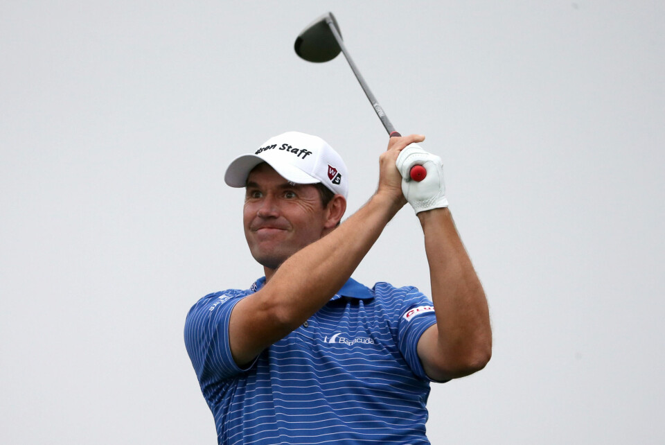 Harrington i tet etter to runder