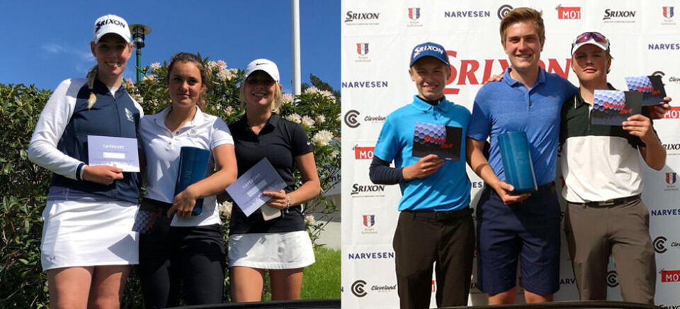 Øverås og Skogen vant årets første Srixon Tour-turnering