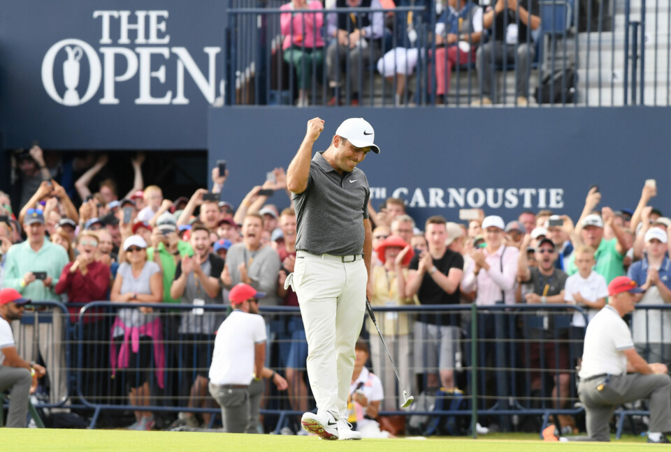Gloheite Molinari vant The Open-thriller