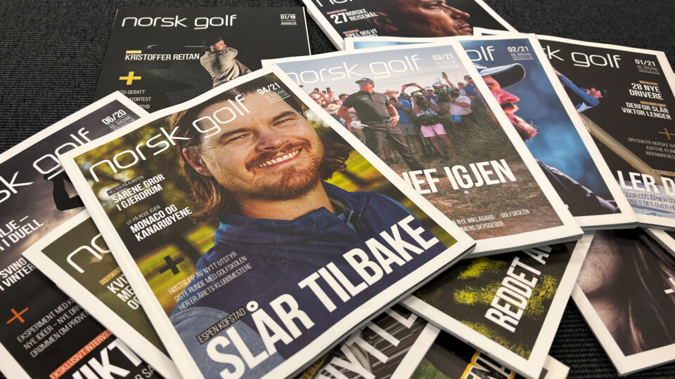 Norsk Golf AS oppløses: – Vi skal fortsatt drive uavhengig journalistikk