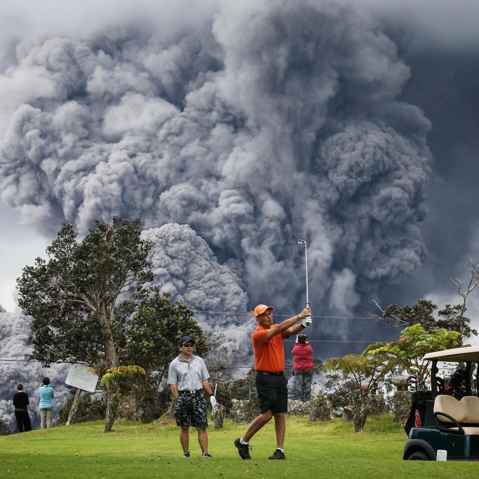 Du vet du er avhengig av golf når...