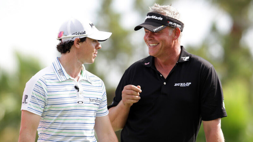 Clarke og McIlroy hedret av dronningen
